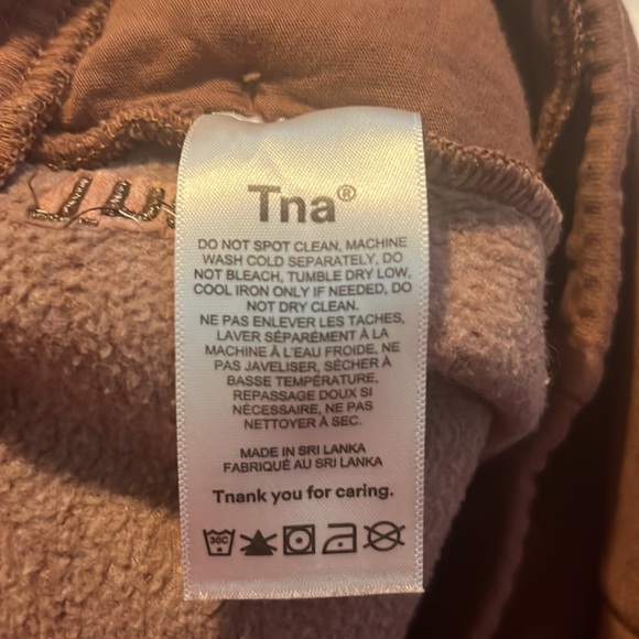 TNA Cozy Fleece Boyfriend Basic Sweatpant - Picture 3 of 3